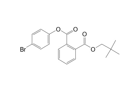 Phthalic acid, 4-bromophenyl neopentyl ester