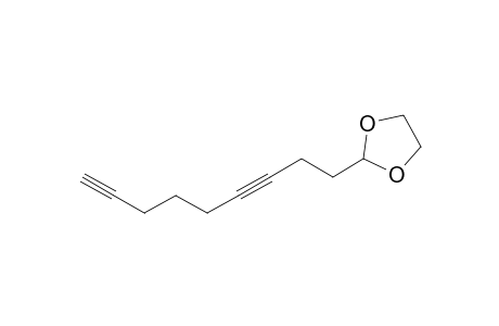 1,3-Dioxolane, 2-(3,8-nonadiynyl)-