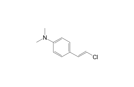 4-[(E)-2-chloroethenyl]-N,N-dimethylaniline