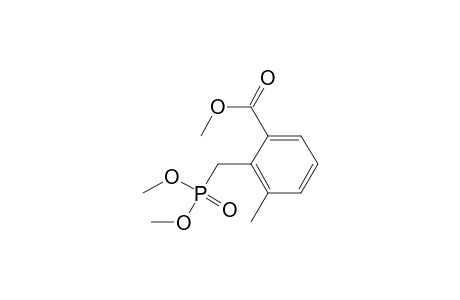 Dimethyl (2-methoxycarbonyl-6-methylbenzyl)phosphonate