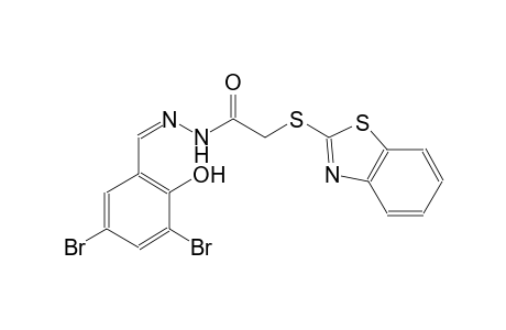 acetic acid, (2-benzothiazolylthio)-, 2-[(Z)-(3,5-dibromo-2-hydroxyphenyl)methylidene]hydrazide