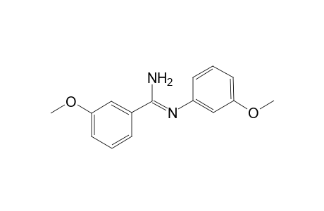 3-Methoxy-N'-(3-methoxyphenyl)benzimidamide