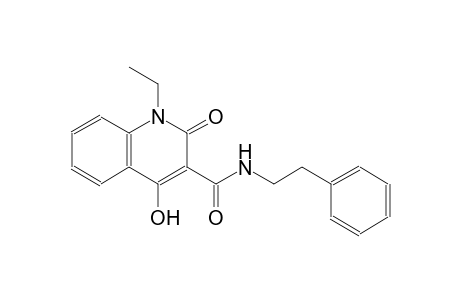 1-ethyl-4-hydroxy-2-oxo-N-(2-phenylethyl)-1,2-dihydro-3-quinolinecarboxamide