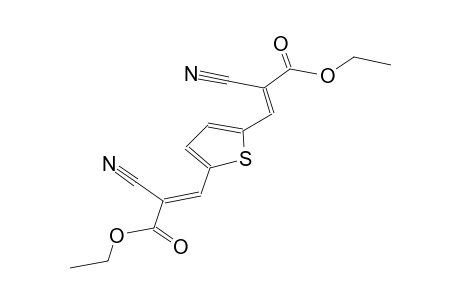 2,5-bis(2-cyano-2-ethoxycarbonylethenyl)thiophene