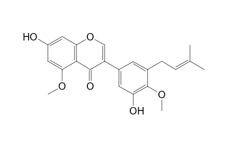 4',5-Dimethoxy-3'-prenyl-biochanin