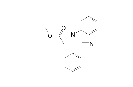 ETHYL-3-CYANO-3-PHENYLAMINO-3-PHENYLPROPANOATE