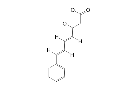 3-HYDROXY-7-PHENYL-4E,6E-HEPTADIENOIC-ACID
