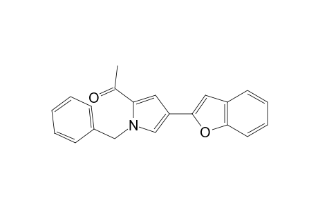 1-(4-(Benzofuran-2-yl)-1-benzyl-1H-pyrrol-2-yl)ethanone
