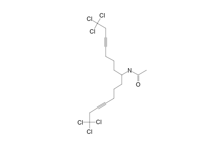 8-ACETAMIDO-1,1,1,15,15,15-HEXACHLOROPENTADECA-3,12-DIYNE