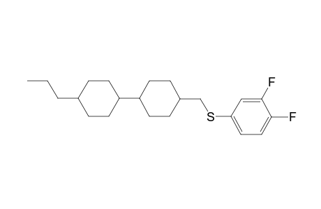 [trans-4-(trans-4-n-propylcyclohexyl)cyclohexyl]methylene-3,4-difluorobenzene sulfide