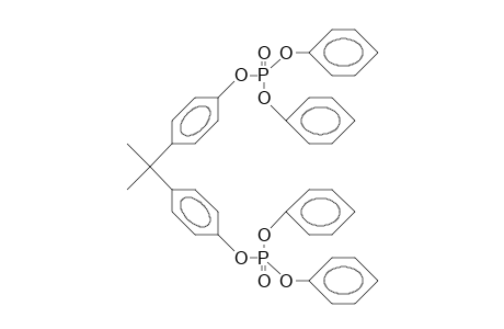 Phosphoric acid, (1-methylethylidene)di-4,1-phenylene tetraphenylester