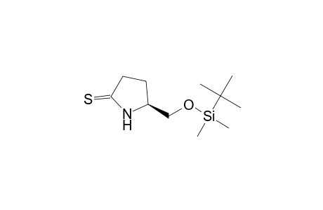 (S)-5-[(tert-Butyl)dimethylsilyloxy]methyl-2-thiopyrrolidinone