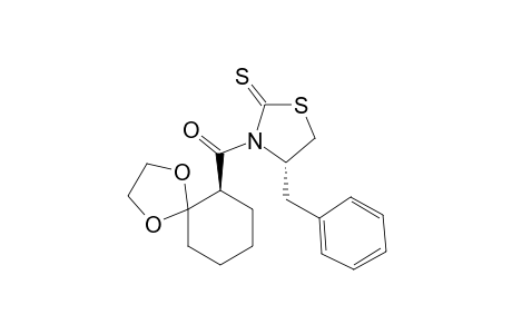 (4S,6'S)-(1',4'-Dioxaspiro[4.5]decane-6'-carbonyl)-4-benzylthiazolidin-2-thione