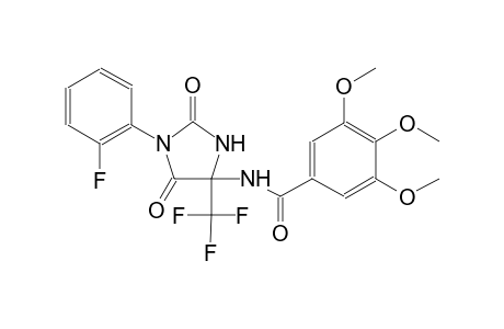 Benzamide, N-[1-(2-fluorophenyl)-2,5-dioxo-4-(trifluoromethyl)-4-imidazolidinyl]-3,4,5-trimethoxy-