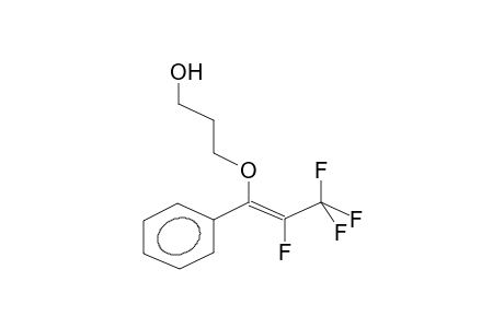 (E)-1-PHENYL-1-(3-HYDROXYPROPOXY)-2,3,3,3-TETRAFLUOROPROPENE-1