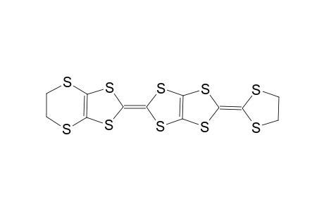 2-[4',5'-(Methylenedithio)-1',3'-dithiol-2'-ylidene]-5-(1",3"-dithian-2"-ylidene)-1,3,4,6-tetrathiapentalene