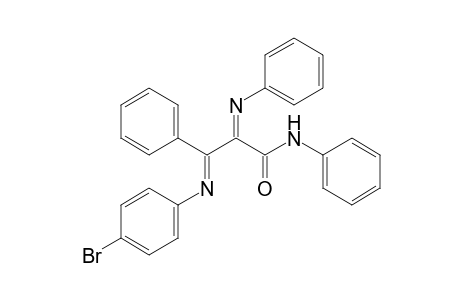Benzenepropanamide, .beta.-[(4-bromophenyl)imino]-N-phenyl-.alpha.-(phenylimino)-