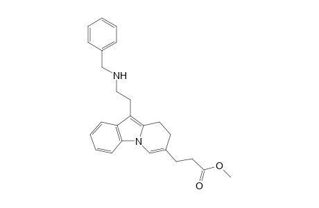 3-[10-[2-(benzylamino)ethyl]-8,9-dihydropyrid[1,2-a]indol-7-yl]propionic acid methyl ester