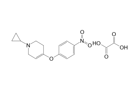 1-Cyclopropyl-4-(4'-nitrophenoxy)-1,2,3,6-tetrahydropyridine Oxalate