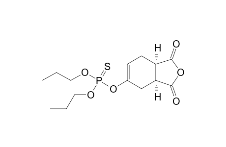 Phosphorothioic acid, O-(1,3,3a,4,7,7a-hexahydro-1,3-dioxo-5-isobenzofuranyl) O,O-dipropyl ester, cis-