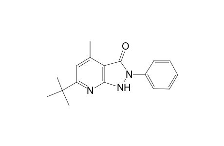 6-tert-Butyl-4-methyl-2-phenyl-1,2-dihydro-3H-pyrazolo[3,4-b]pyridin-3-one