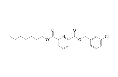 2,6-Pyridinedicarboxylic acid, 3-chlorobenzyl heptyl ester