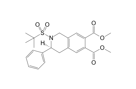 Dimethyl (3S)-2-(tert-Butanesulfonyl)-3-phenyl-1,2,3,4-tetrahydroisoquinoline-6,7-dicarboxylate