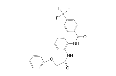 Benzamide, N-[2-[(2-phenoxyacetyl)amino]phenyl]-4-(trifluoromethyl)-