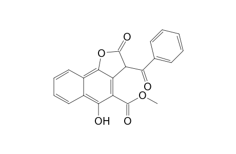 methyl 3-benzoyl-2,3-dihydro-5-hydroxy-2-oxo-naphtho[1,2-b]furan-4-carboxylate