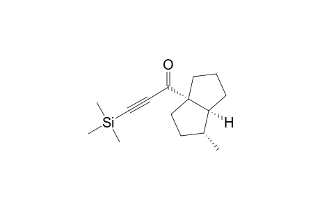 2-Propyn-1-one, 1-(hexahydro-1-methyl-3a(1H)-pentalenyl)-3-(trimethylsilyl)-, (1.alpha.,3a.alpha.,6a.alpha.)-(.+-.)-