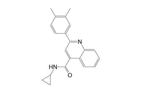 N-cyclopropyl-2-(3,4-dimethylphenyl)-4-quinolinecarboxamide