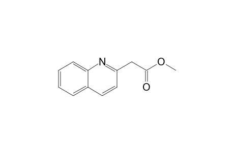 2-(2-quinolinyl)acetic acid methyl ester
