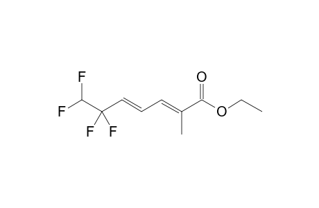 (2E,4E)-6,6,7,7-tetrafluoro-2-methyl-hepta-2,4-dienoic acid ethyl ester