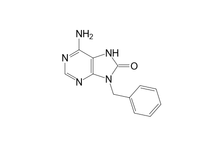 6-Amino-9-(phenylmethyl)-7H-purin-8-one