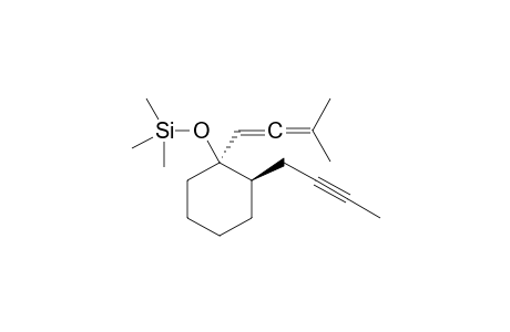 trans-2-But-2-ynyl-1-(3-methylbuta-1,2-dienyl)cyclohexanoltrimethylsilylether