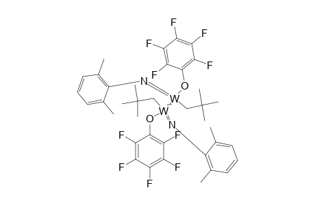 [W(NAR')(CH2CME3)(OC6F5)]2