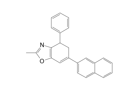 2-methyl-6-naphthalen-2-yl-4-phenyl-4,5-dihydro-1,3-benzoxazole