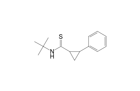 N-tert-butyl-2-phenyl-1-cyclopropanecarbothioamide
