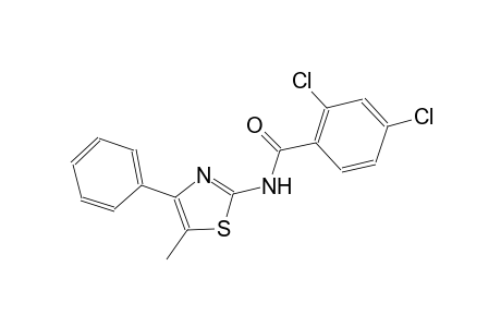 benzamide, 2,4-dichloro-N-(5-methyl-4-phenyl-2-thiazolyl)-