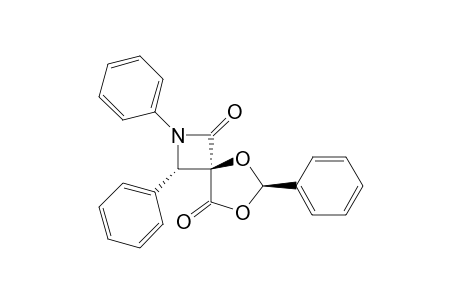 (4-r,3-t,6-t)-2-Aza-5,7-dioxa-2,3,6-triphenyl-spiro[3.4]octane-1,8-dione
