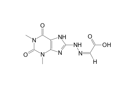 2-[(1',3'-Dimethyl-2',4'-dioxopurin-8'-yl)hydrazono]acetic acid