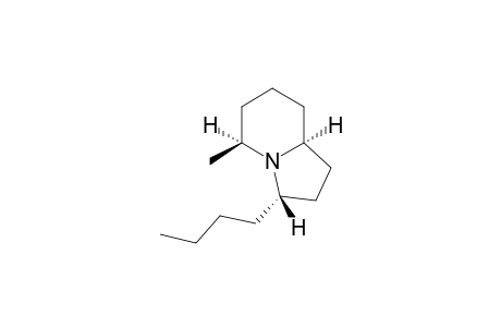 (3S,5S,8aS)-3-butyl-5-methyl-1,2,3,5,6,7,8,8a-octahydroindolizine