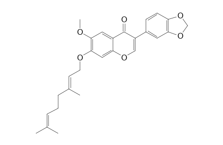 7-O-GERANYL-6-METHOXYPSEUDOBAPTIGENIN