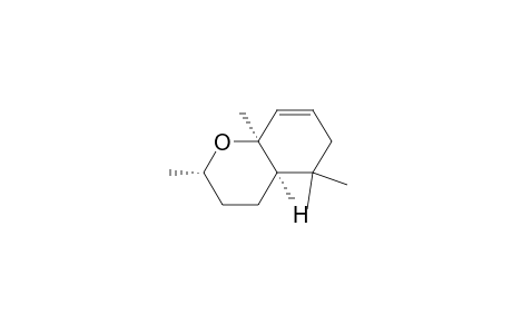 2H-1-Benzopyran, 3,4,4a,5,6,8a-hexahydro-2,5,5,8a-tetramethyl-, (2.alpha.,4a.alpha.,8a.alpha.)-