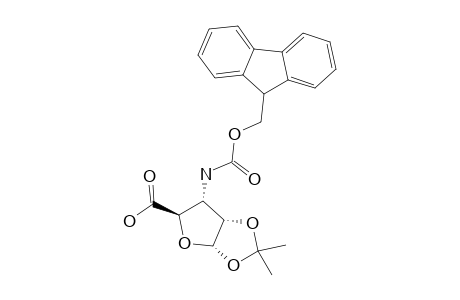3-AMINO-3-DEOXY-N-9-FLUORENYLMETHOXYCARBONYL-1,2-ISOPROPYLIDENE-ALPHA-D-RIBOFURANOIC-ACID