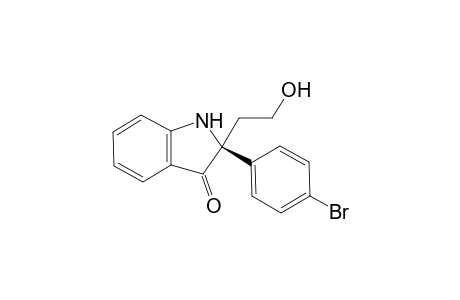 (2S)-2-(4-Bromophenyl)-2-(2-hydroxyethyl)-2,3-dihydro-1H-indol-3-one