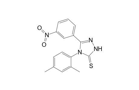 4-(2,4-Dimethylphenyl)-5-(3-nitrophenyl)-2,4-dihydro-3H-1,2,4-triazole-3-thione