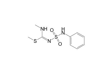 1-Methyl-N2-phenyl-3-sulfamoylisothiourea