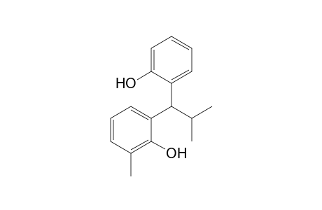 1-(2-Hydroxyphenyl)-1-(3-methyl-2-hydroxyphenyl)-2-methylpropane