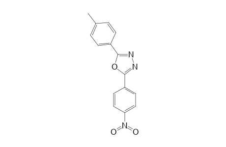 2-(4-METHYLPHENYL)-5-(4-NITROPHENYL)-1,3,4-OXADIAZOLE